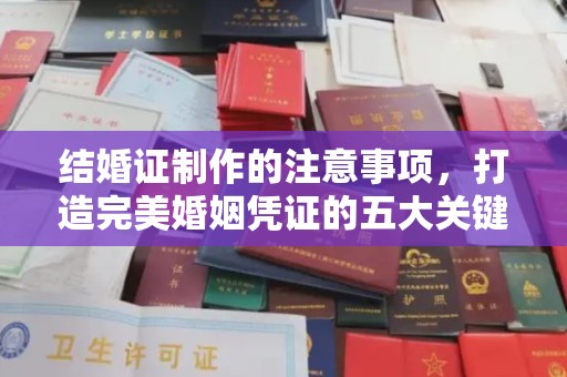 榕城结婚证制作的注意事项，打造完美婚姻凭证的五大关键点