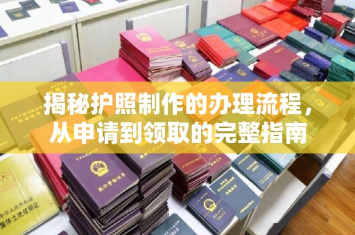 榕城揭秘护照制作的办理流程，从申请到领取的完整指南