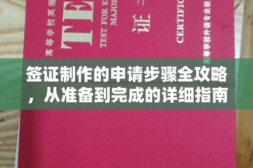 榕城签证制作的申请步骤全攻略，从准备到完成的详细指南