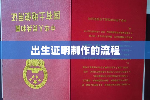榕城出生证明制作的流程